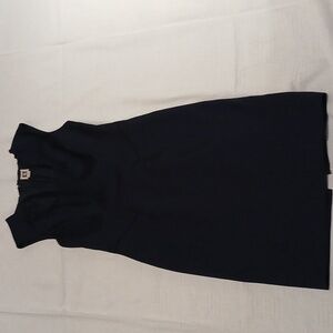 Anne Klein size 6 navy midi dress